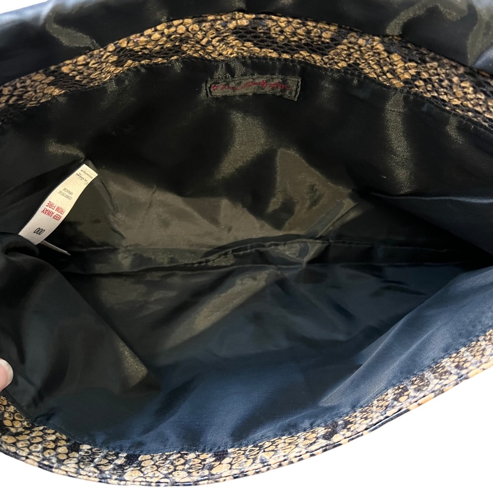 Miss Selfridge Large Python Snake‎ Print Clutch w… - image 10